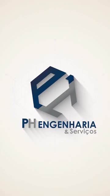 Animação da logomarca PH Engenharia
